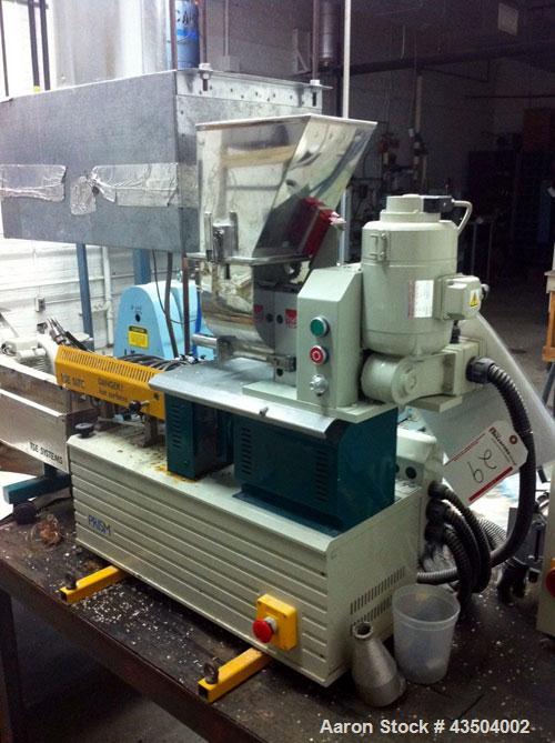 Used- Prism Laboratory Compounding Line consisting of:  (1) Prism 16 mm extruder, model TSE16C, approximately 24 to 1 L/D.  ...