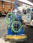 Used Farrel Lab Banbury Mixer, Model BR. 2.6 lb. capacity, 96 cu. in. net volume of mixer chamber. Jacketed mixing chamber, cored rotors, with feed hopper. Has pneumatically operated ram with floatin...