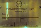 Used Draiswerke Inc Gelimat Thermokinetic Mixing/Compounding Machine, Model G-25 S, 316 stainless steel. Nominal volume 25 liter, batch size 20 pounds. Approximate 16-1/2'' wide x 11'' long jacketed ...