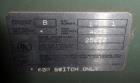 Used Draiswerke Gelimat G-100S Thermokinetic Mixer – 100L, 1000 HP, XP Motor