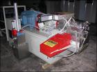 USED: Drais Gelmat compounder, model G10S. 316 stainless steel construction, jacketed bowl and end plate rated 45 psi, 10 liter nominal capacity, 8 liter batch capacity, pneumatically operated flush ...