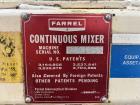 Used Farrel CP-23 Compounding System Consisting Of: (1) Farrell Compact Processor Continuous Mixer, type CP-23. #2 Cored rotors driven by an 30hp, 500 volt, 1150 rpm DC motor. (1) Farrell approximate...