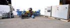 Used Compounding Line Consisting Of: (1) Farrel size 4LMSD Continuous Mixer. Modified top feed, side discharge. Oil heated, over-under rotor design. Driven by a 150hp, 500 volt, 1750 rpm DC motor thr...