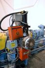 Used Compounding Line Consisting Of: (1) Farrel size 4LMSD Continuous Mixer. Modified top feed, side discharge. Oil heated, over-under rotor design. Driven by a 150hp, 500 volt, 1750 rpm DC motor thr...