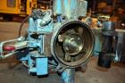 Used Compounding Line Consisting Of: (1) Farrel size 4LMSD Continuous Mixer. Modified top feed, side discharge. Oil heated, over-under rotor design. Driven by a 150hp, 500 volt, 1750 rpm DC motor thr...