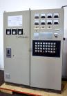 Used Compounding Line Consisting Of: (1) Farrel size 4LMSD Continuous Mixer. Modified top feed, side discharge. Oil heated, over-under rotor design. Driven by a 150hp, 500 volt, 1750 rpm DC motor thr...