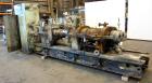 Used Farrel Continuous Mixer, Model 9FCM. Approximate 1881 cubic inch mixing chamber, rated up to 10000 pounds per hour. Jacketed chamber, chrome cored rotors. Approximate 1000hp motor with Lufkin ge...