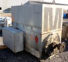 Used Farrel Continuous Mixer, Model 9FCM. Approximate 1881 cubic inch mixing chamber, rated up to 10000 pounds per hour. Jacketed chamber, chrome cored rotors. Approximate 1000hp motor with Lufkin ge...