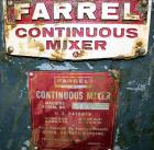 Used Farrel Continuous Mixer, Model #9 FCM.