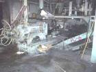 USED: Farrel continuous mixer, model #9 FCM. Cored #15 style rotors with rotary unions, 1881 cu in mixing chamber. Rated approx up to10,000 pounds an hour. Driven by a 600 hp DC motor thru a Farrel g...