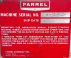 Used Farrel CP23 Compounding System consisting of: (1) Farrell continuous mixer, type 2LM. Cored rotors driven by a 30 hp, 500 volt, 1150 rpm DC motor. (1) Farrell 3-1/4