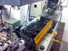 Used Prism Laboratory Compounding Line consisting of:  (1) Prism 16 mm extruder, model TSE16C, approximately 24 to 1 L/D.  Includes a volumetric feeder, controls, vacuum pump and single hole strand d...