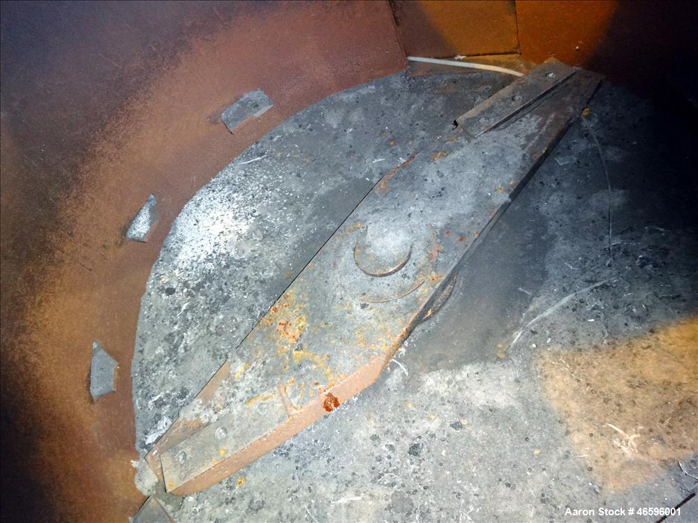 Used Odawara Automation Densifier, Carbon Steel. Approximate 38" diameter x 46" deep mixing chamber. Flat top with feed opening, side bottom discharge with door, side access door. Single tier bottom ...
