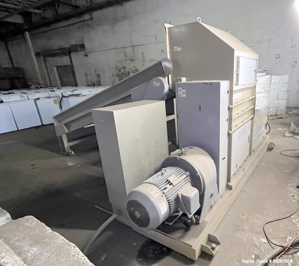 Used RecycleTech XT-500D EPS Foam Densifier | 500 lbs/hr | 90:1 Reduction | 34.5" x 29" Hopper | 480V/70A