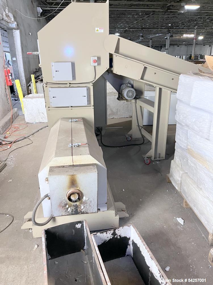 Used RecycleTech XT-500D EPS Foam Densifier | 500 lbs/hr | 90:1 Reduction | 34.5" x 29" Hopper | 480V/70A