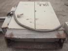 Used Densifier, Carbon Steel. Oval shaped bowl approximately 64