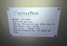 Used RecycleTech XT-500D EPS Foam Densifier | 500 lbs/hr | 90:1 Reduction | 34.5