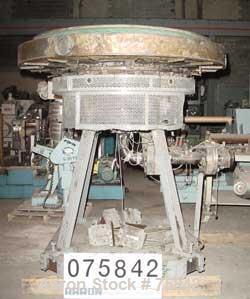 USED: GEC 36" blown film die including air ring. Mounted on a cart with casters.  Last used with approximate 4.5" extruder.