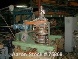 USED: Sano 2 layer oscillating die cart, driven by 0.5 hp motor and1500 ratio gearbox. Mfg 3/7/83.