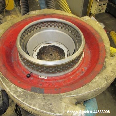 Used USED 16" O.D. WESTERN OSCILLATING BLOWN FILM DIE, ON WESTERN OSCILLATING CART. INCLUDES ADDEX DUAL LIP AIR RING.
