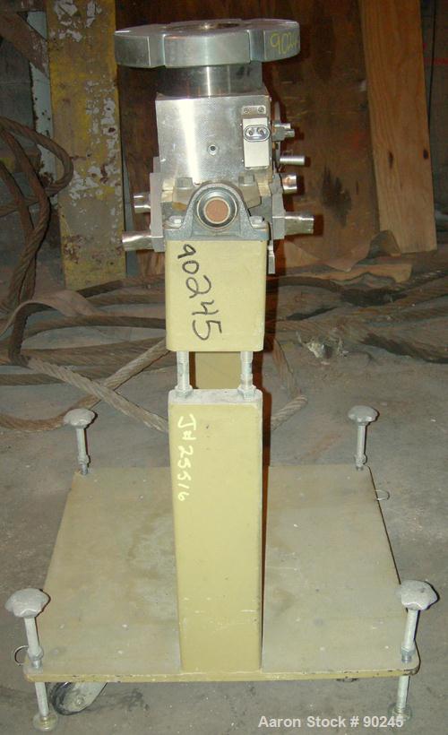 USED: Dual manifold adapter. Last used on a 92 mm twin screw extruder.