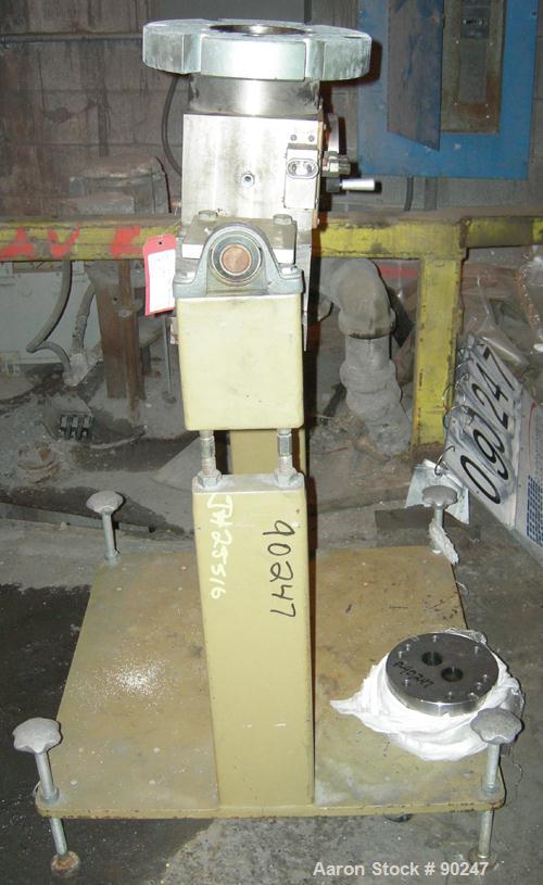 USED: Dual manifold adapter. Last used on a 92 mm twin screw extruder.