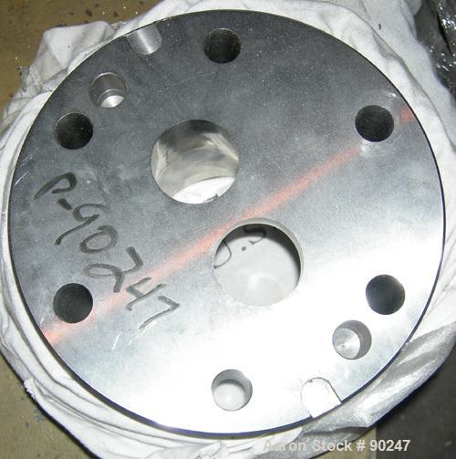USED: Dual manifold adapter. Last used on a 92 mm twin screw extruder.