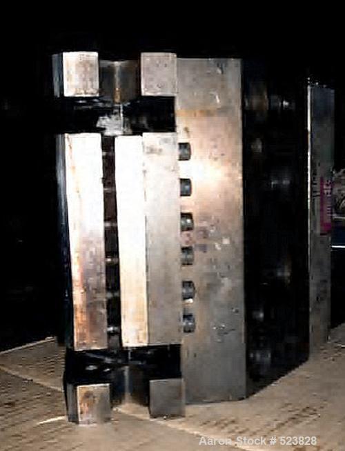 USED: EDI die block, flexible lips, width 5.9" (150mm).