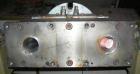 USED: Dual manifold adapter. Last used on a 92 mm twin screw extruder.