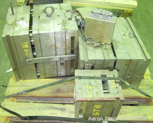 Used Lot of Process Injection Bottle Molds, Various Sizes