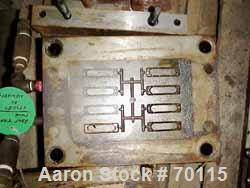 USED: Lab race track mold for a 50 ton injection mold machine.
