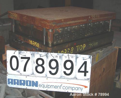 USED: Mold for injection molding machines.