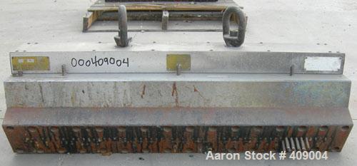 Used EDI 110 Hole Strand Die. 480 volt, 2 1/2" back center feed.