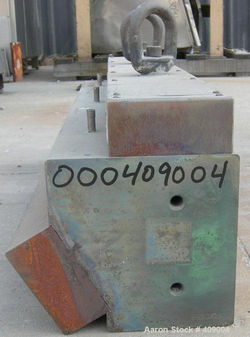 Used EDI 110 Hole Strand Die. 480 volt, 2 1/2" back center feed.