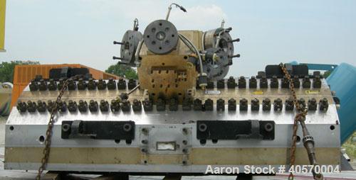 Used EDI 3 Manifold Sheet Die. Approximate 78-1/4" slot opening with upper adjustable lip. Fixed removable lower lip with 2 restrictor bars. Installed lower lip for gap range from .345 to .443. Die f...