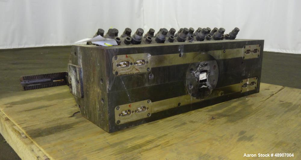 Used 30" Wide Sheet Die, 45 Degree Restrictor Bar.