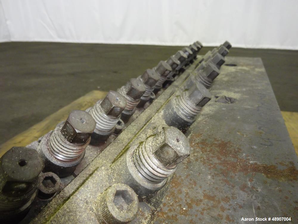 Used 30" Wide Sheet Die, 45 Degree Restrictor Bar.