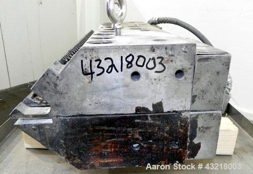Used Allied Dies 28 Wide Flex Lip Sheet Die, Model ADRW, Job #99-1306-0102. No choker bar. 1" Back center feed. 1/460 Volt.