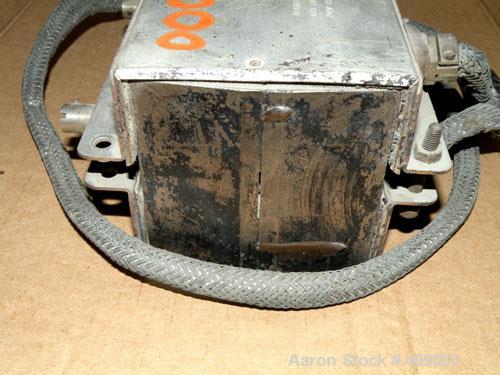 Used Brabender 3/4'' wide strip die. Back center feed. 240 volt, 850 watt.