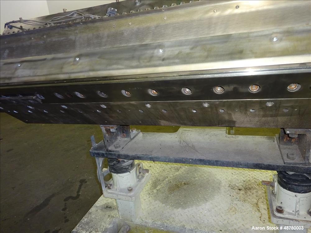 Used Cloeren Epoch IV Fixed Geometry multi layer Sheet Die. 58.5" (1500 mm) Working length, 62.5" (1600 mm) total length, 0-3.8 mm die gap range, flex lip type 2 mm.Removable lower lip. Lip adjustmen...