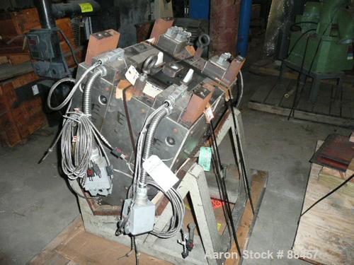 Used Cloeren 22" Wide Manual 3 Layer Flex Lip Extrusion Die 