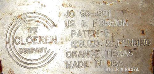 Used Cloeren 20" Wide Manual Adjustable Flex Lip Die.