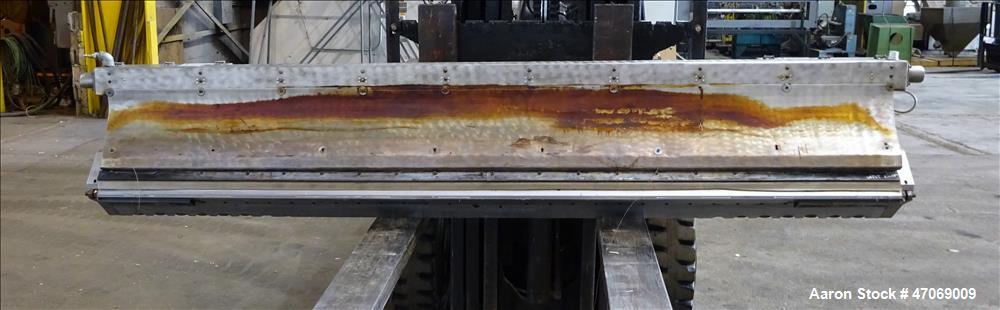 Used EDI 94" H40 Sheet Die. Back center feed. Serial# 90-13229