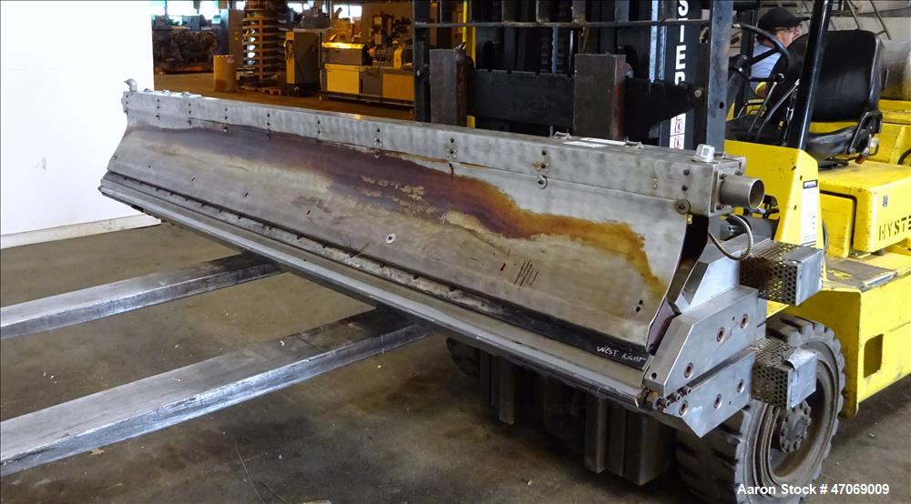 Used EDI 94" H40 Sheet Die. Back center feed. Serial# 90-13229