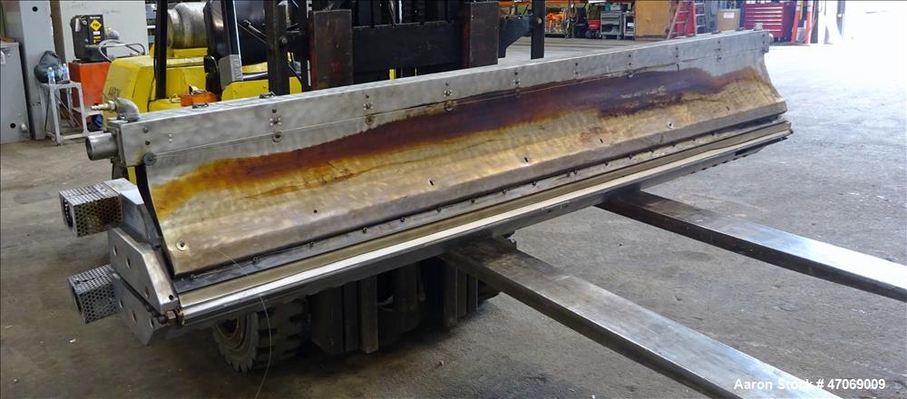 Used EDI 94" H40 Sheet Die. Back center feed. Serial# 90-13229