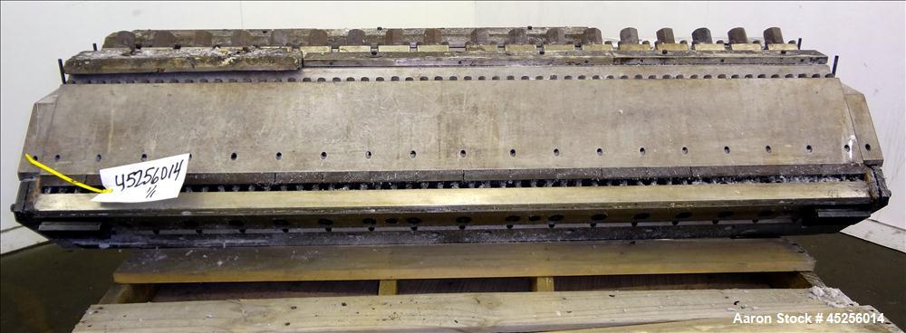 Used EDI Extrusion Dies 54" Wide Ultraflex Sheet Die, Model HRC-75