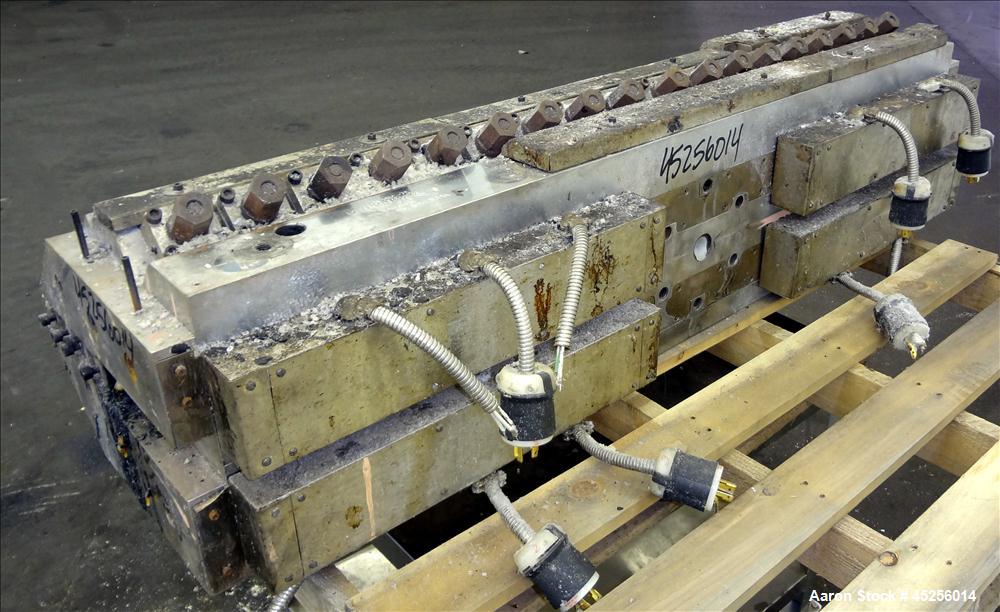 Used EDI Extrusion Dies 54" Wide Ultraflex Sheet Die, Model HRC-75