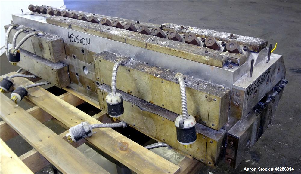 Used EDI Extrusion Dies 54" Wide Ultraflex Sheet Die, Model HRC-75
