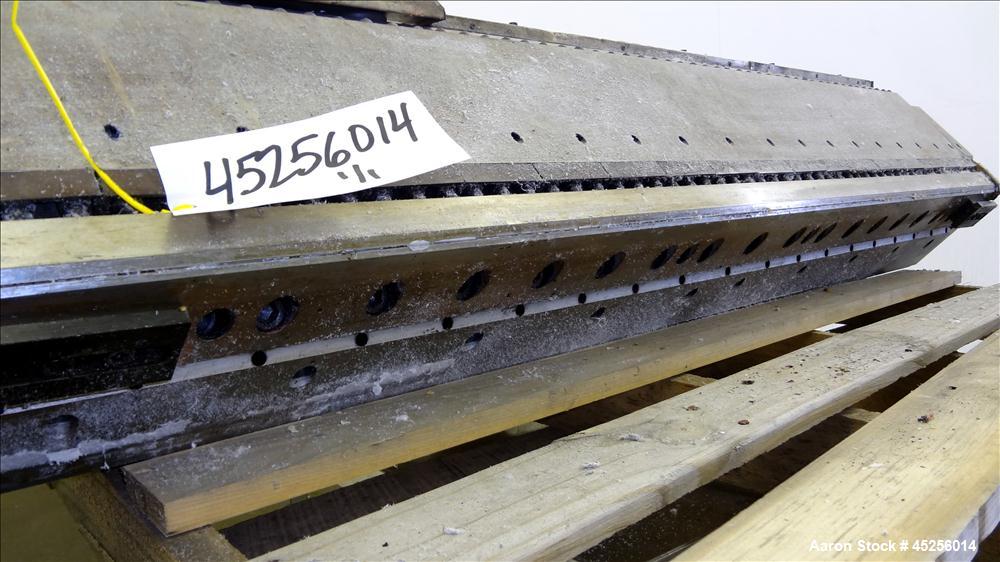 Used EDI Extrusion Dies 54" Wide Ultraflex Sheet Die, Model HRC-75