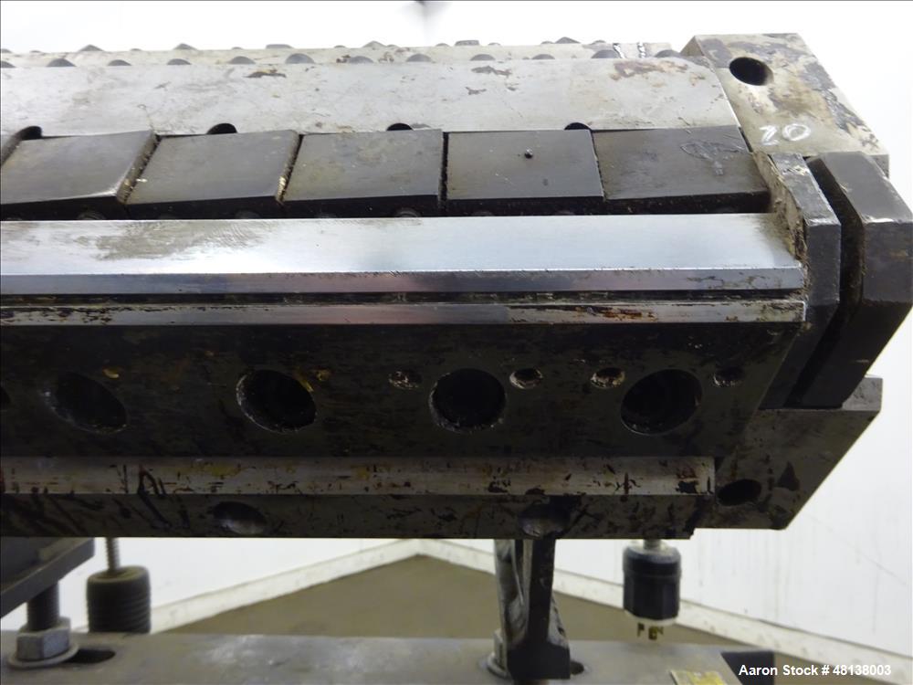 Used Cloeren 20" Masterfex R/LD-75 Sheet Die.